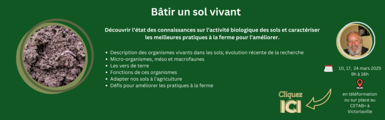 Venez découvrir les sols vivants !